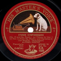 HMV : Cortot - Schumann Carnaval
